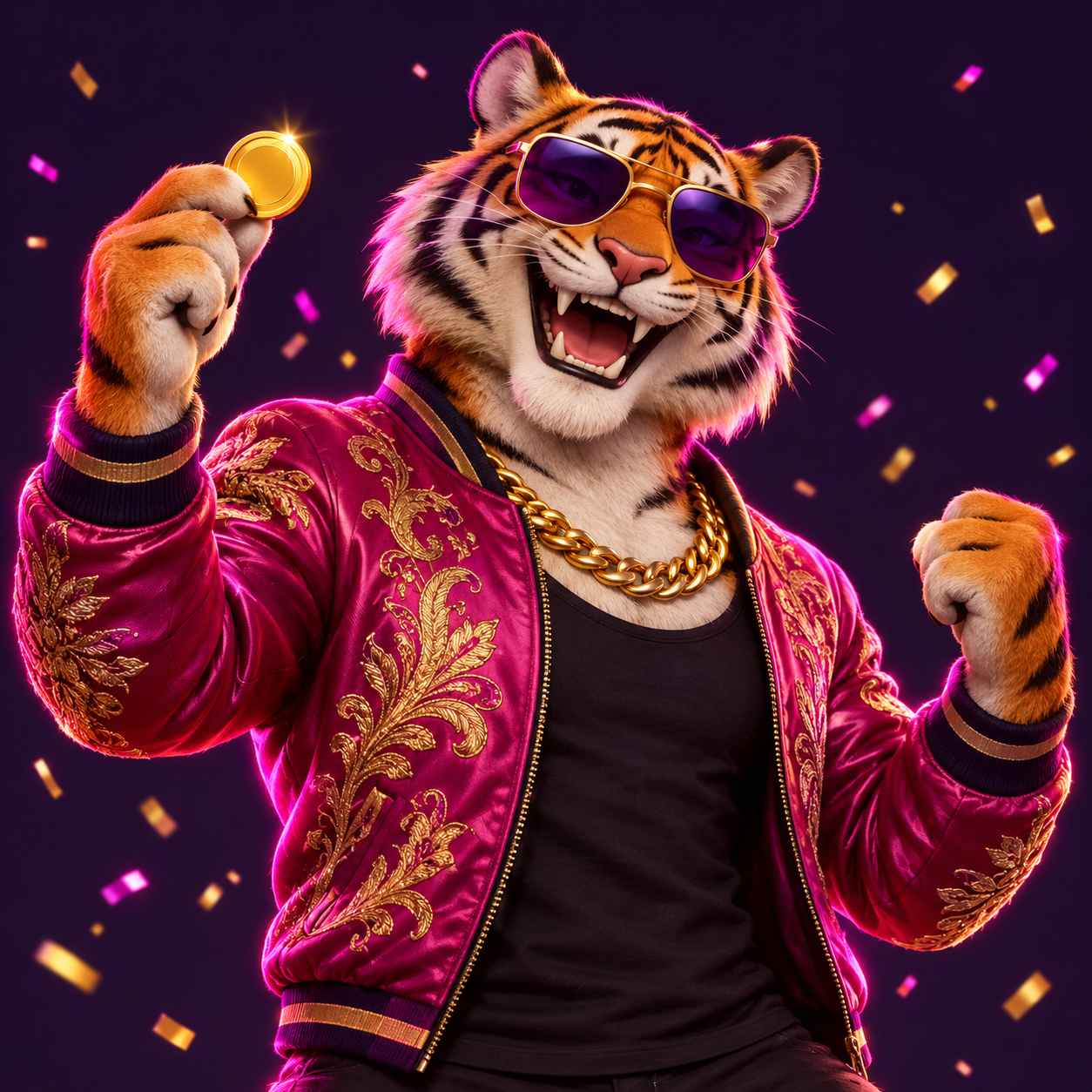 Sheru, the tiger practice opponent